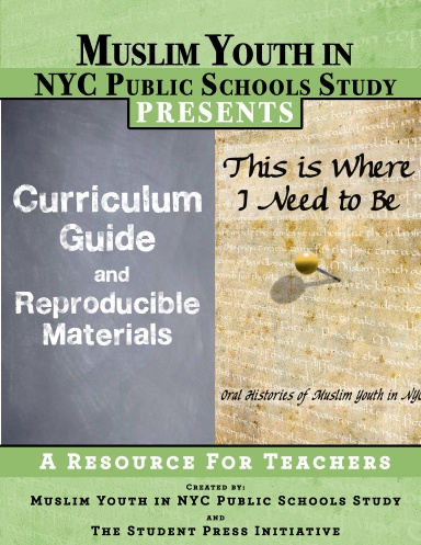 WEB Curriculum Guide for This Is Where I Need To Be