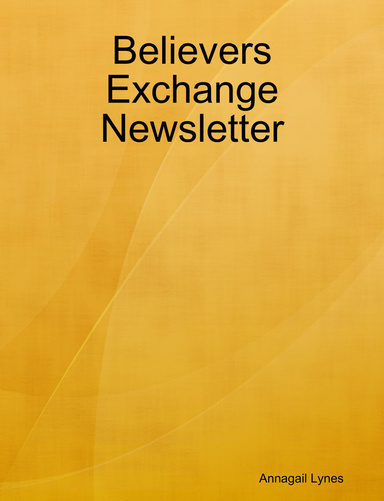 Believers Exchange Newsletter