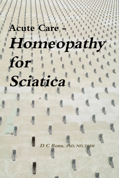 Acute Care - Homeopathy for Sciatica