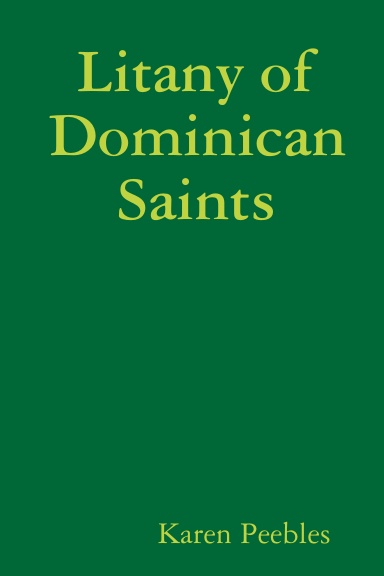 Litany of Dominican Saints
