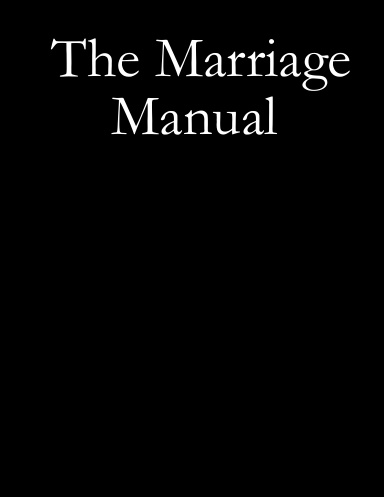 The Marriage Manual