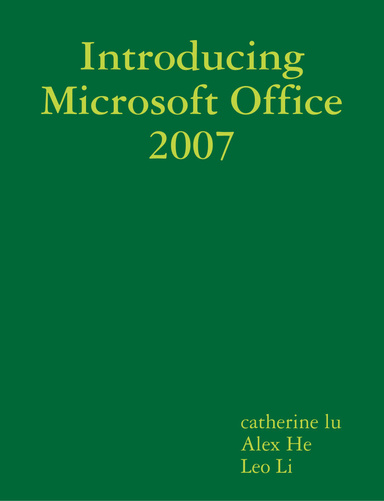 Introducing Microsoft Office 2007