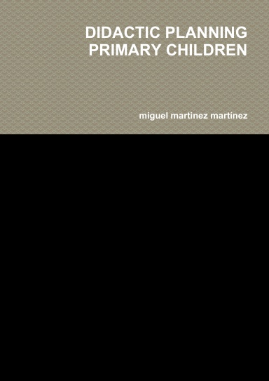 DIDACTIC PLANNING PRIMARY CHILDREN