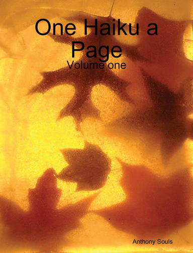 One Haiku a Page