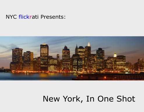 Flickrati NYC: New York, In One Shot