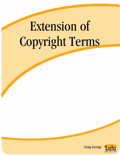 Extension of Copyright Terms