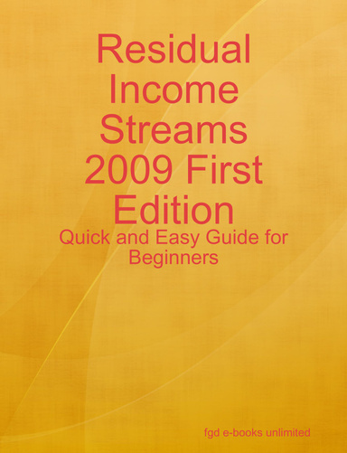 Residual Income Streams