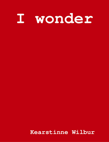 I wonder