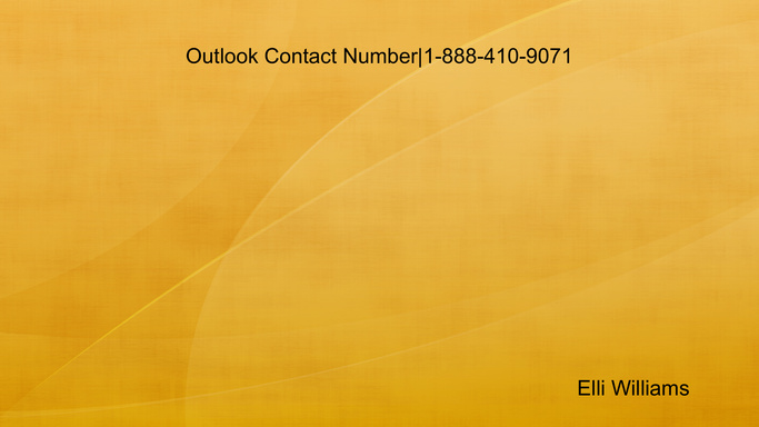 Outlook Contact Number|1-888-410-9071