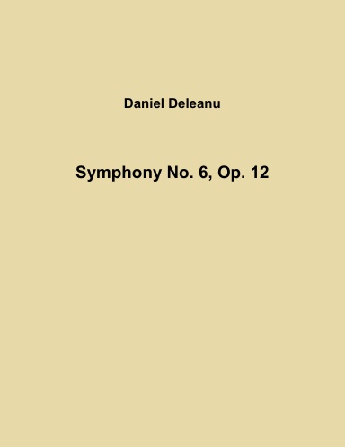 Symphony No. 6, Op. 12