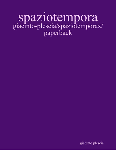 spaziotempora