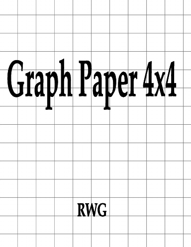Graph Paper 4x4