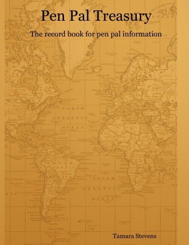 Pen Pal Treasury - The record book for pen pal information
