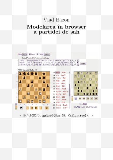 Modelarea în browser a partidei de şah