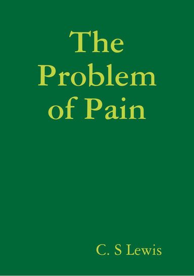 The Problem of Pain