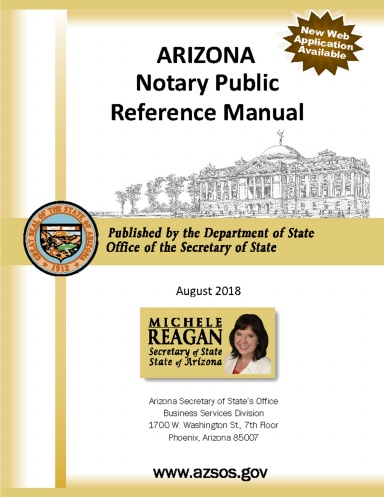 Arizona Notary Public Reference Manual