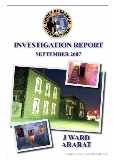 Investigation Report - J Ward September 2007