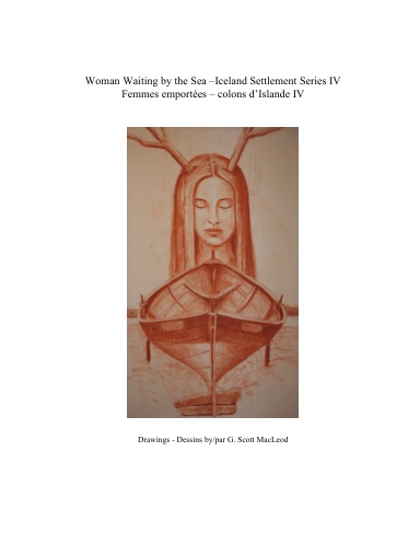 Woman Waiting by the Sea–Iceland Settlement Series IV