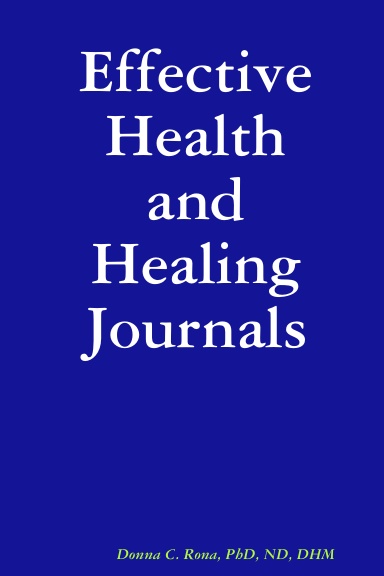 Effective Health and Healing Journals