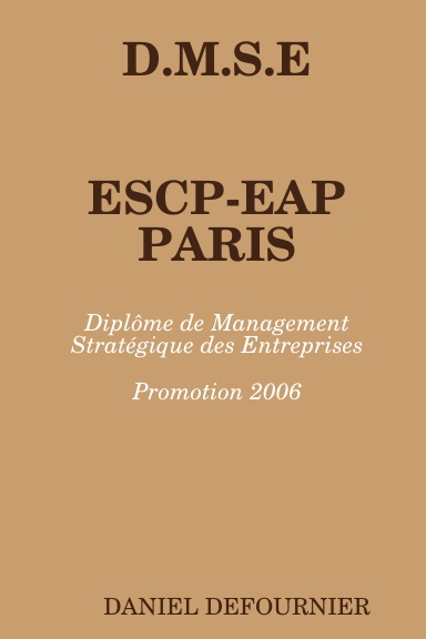 DIPLOME ESCP-EAP PARIS