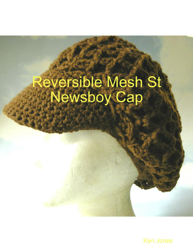 Reversible Mesh St Newsboy Cap