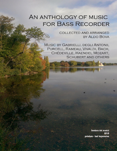 An anthology of music for bass recorder