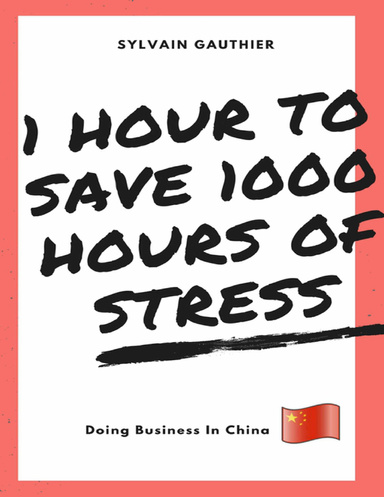 1 Hour to Save 1000 Hours of Stress