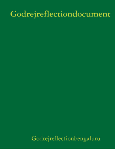 Godrejreflectiondocument