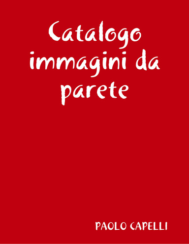 Catalogo immagini da parete