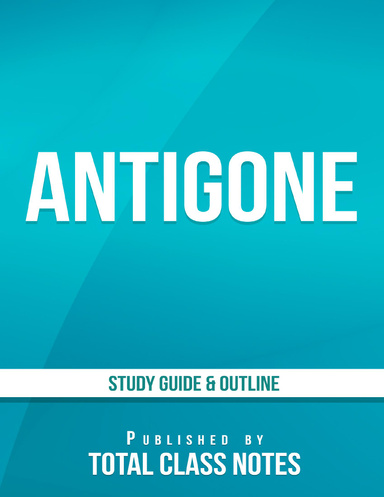 Antigone Study Guide & Outline