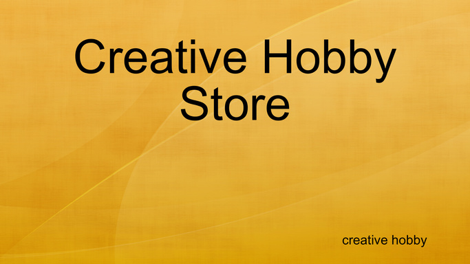 Creative Hobby Store