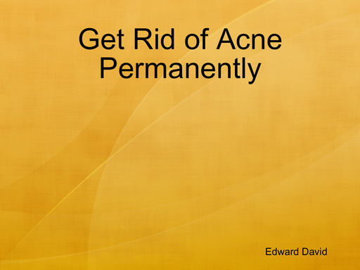 Get Rid of Acne Permanently