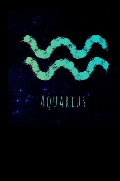 Aquarius Astrology Notebook