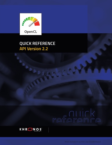 OpenCL 2.2 Reference Guide