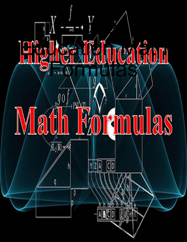 Higher Education Math Formulas