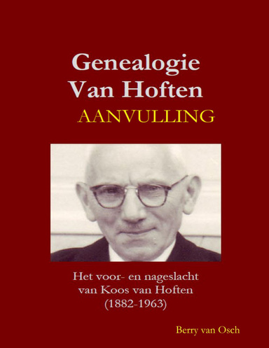 Genealogie Van Hoften (Aanvulling)