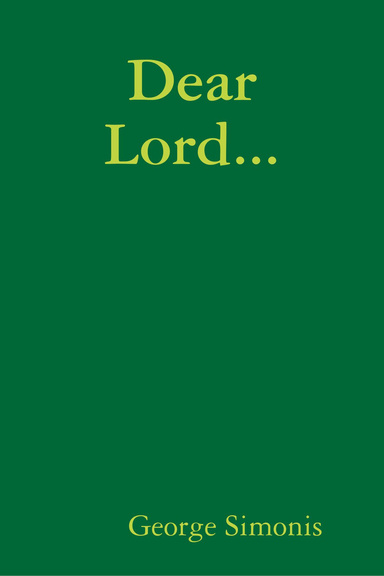Dear Lord...