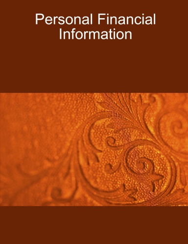 Personal Financial Information