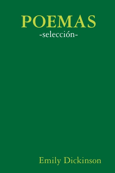 emily dickinson poemas seleccion
