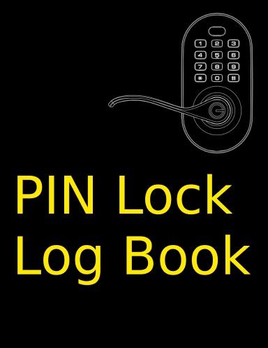 PIN Lock Log Book