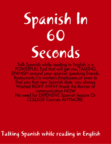 Spanish In 60 Sec