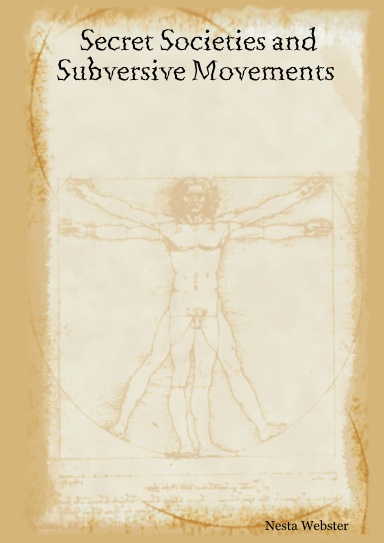 Secret Societies and Subversive Movements