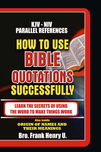 How To Use Bible Quotations Successfully