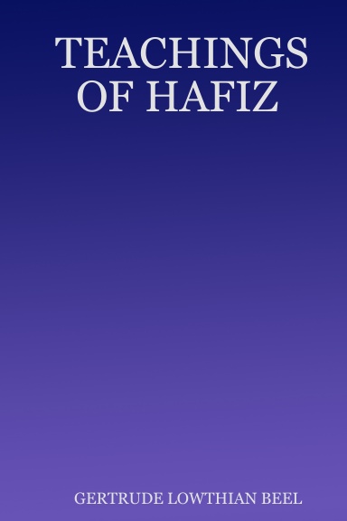 TEACHINGS OF HAFIZ