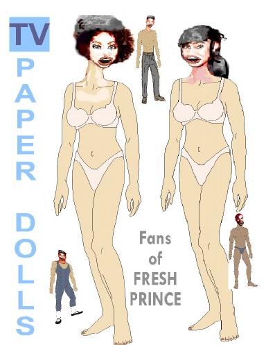 TV PAPER DOLLS