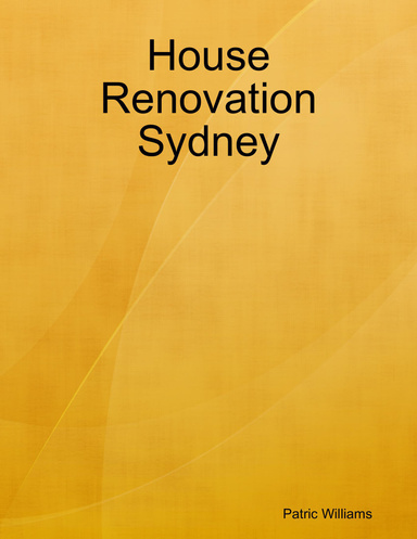House Renovation Sydney