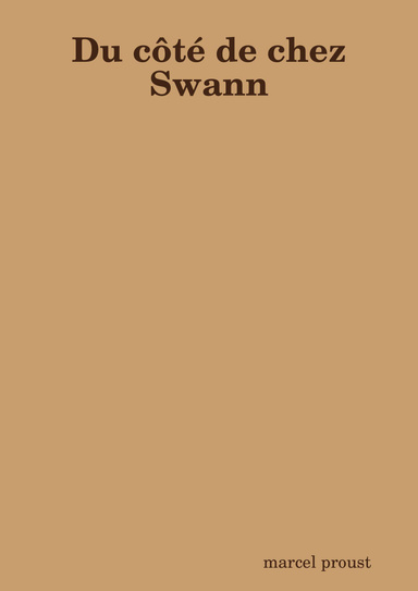 Du côté de chez Swann
