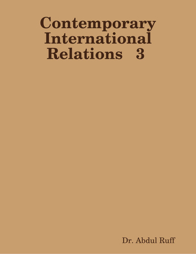 Contemporary International Relations   3