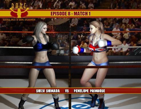 B.A.B.E. 8 - Shizu Shimada vs. Penelope Primrose