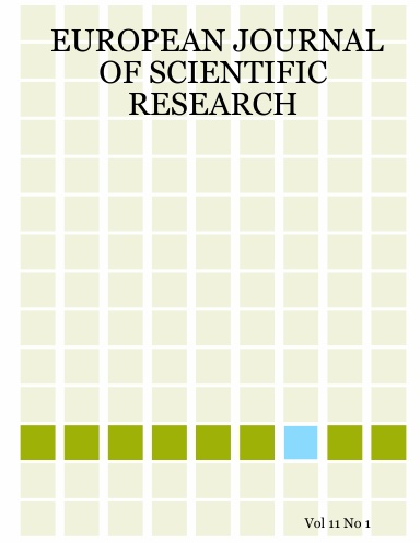 EUROPEAN JOURNAL OF SCIENTIFIC RESEARCH